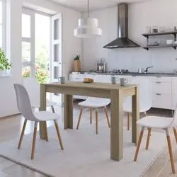vidaXL Dining table Sonoma oak 120x60x76 cm (800435) vidaXL Dining table Sonoma oak 120x60x76 cm (800435)
