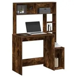 vidaXL Desk with shelf 100x45x140 cm (860437) vidaXL Desk with shelf 100x45x140 cm (860437)