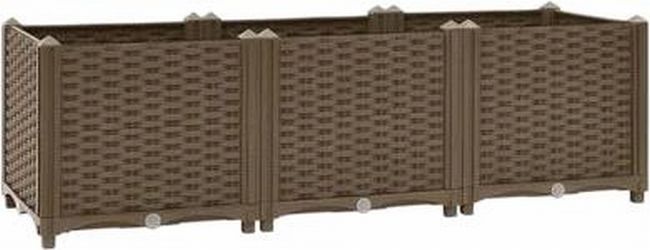 vidaXL Raised bed polypropylene 120 x 40 x 38 cm (316517) vidaXL Raised bed polypropylene 120 x 40 x 38 cm (316517)