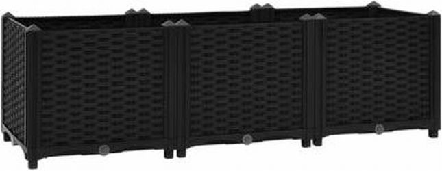 vidaXL Raised bed polypropylene 120 x 40 x 38 cm (316532) vidaXL Raised bed polypropylene 120 x 40 x 38 cm (316532)