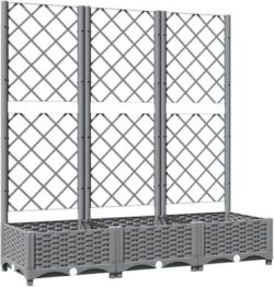 vidaXL Planter with trellis (153273) vidaXL Planter with trellis (153273)