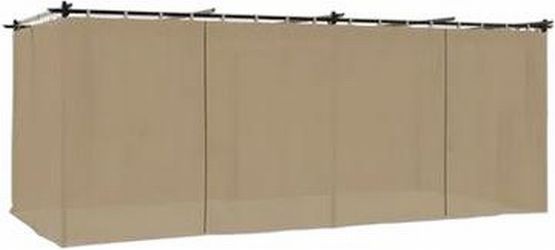 vidaXL Pavilion with curtains 6 x 3 m (4003922) vidaXL Pavilion with curtains 6 x 3 m (4003922)