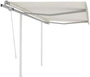 vidaXL Awning Manual Retractable with Post 3 x 2.5 m (3069897) vidaXL Awning Manual Retractable with Post 3 x 2.5 m (3069897)