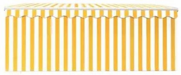 vidaXL Manual Retractable Awning with Roller Blind LED 3.5 x 2.5 m (3069283) vidaXL Manual Retractable Awning with Roller Blind LED 3.5 x 2.5 m (3069283)