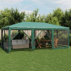 vidaXL Party tent with 10 mesh side panels 6 x 4 m (4010066) vidaXL Party tent with 10 mesh side panels 6 x 4 m (4010066)