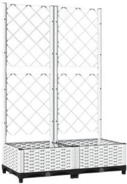 vidaXL Plant container with trellis 80 x 40 x 121.5 cm (153281) vidaXL Plant container with trellis 80 x 40 x 121.5 cm (153281)