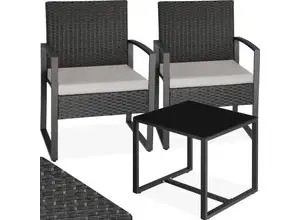 tectake Rattan Seating Group Granada (404994) tectake Rattan Seating Group Granada (404994)