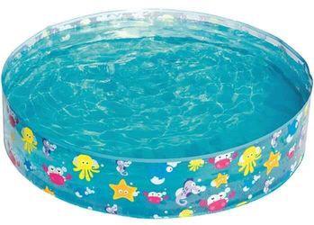 Bestway Fill 'N Fun Wading Pool Aquatic 122 x 25 cm (55028) Bestway Fill 'N Fun Wading Pool Aquatic 122 x 25 cm (55028)
