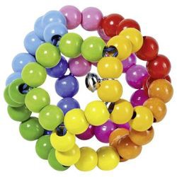 Goki Teething Ring Elastic Ball Rainbow Ball (65326) Goki Teething Ring Elastic Ball Rainbow Ball (65326)