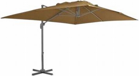 vidaXL Cantilever Umbrella with Aluminum Mast 400 x 300 cm (44639) vidaXL Cantilever Umbrella with Aluminum Mast 400 x 300 cm (44639)
