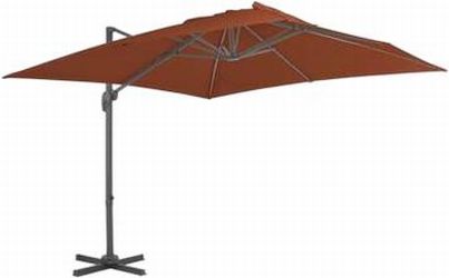 vidaXL Cantilever umbrella with aluminum mast 400 x 300 cm (312317) vidaXL Cantilever umbrella with aluminum mast 400 x 300 cm (312317)
