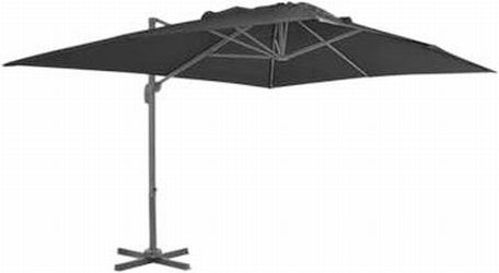 vidaXL Cantilever umbrella with aluminum mast 400 x 300 cm (44637) vidaXL Cantilever umbrella with aluminum mast 400 x 300 cm (44637)
