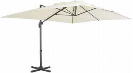 vidaXL Cantilever umbrella with aluminum mast 400 x 300 cm (44633) vidaXL Cantilever umbrella with aluminum mast 400 x 300 cm (44633)