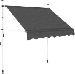 vidaXL Retractable Awning Hand-Operated 200 cm (143688) vidaXL Retractable Awning Hand-Operated 200 cm (143688)