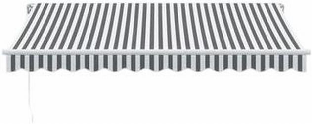 vidaXL Awning with LED lighting manual 350 x 250 cm (3215782) vidaXL Awning with LED lighting manual 350 x 250 cm (3215782)