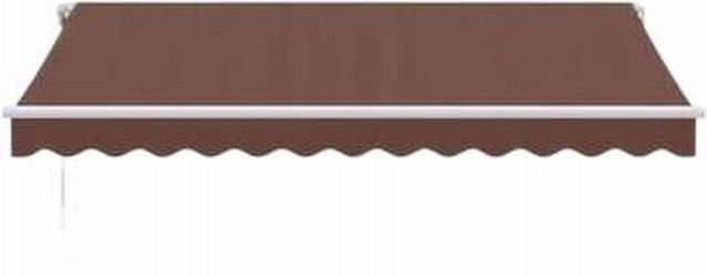vidaXL Manual Awning with LED 350 x 250 cm (3215377) vidaXL Manual Awning with LED 350 x 250 cm (3215377)