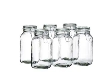 Mäser Gothika Canning Jar 50 cl Set of 6 (925337) Mäser Gothika Canning Jar 50 cl Set of 6 (925337)