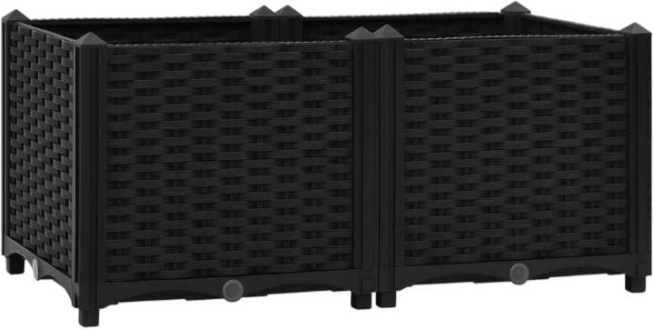 vidaXL Raised bed polypropylene 80 x 40 x 38 cm (316531) vidaXL Raised bed polypropylene 80 x 40 x 38 cm (316531)