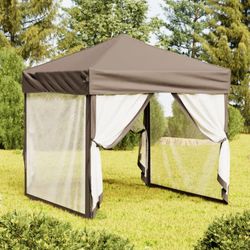 vidaXL Foldable Party Tent with Sidewalls 2 x 2 m (93512) vidaXL Foldable Party Tent with Sidewalls 2 x 2 m (93512)