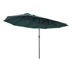 Outsunny Double parasol (84D-031V01) Outsunny Double parasol (84D-031V01)