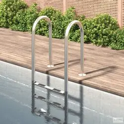 vidaXL Pool ladder 54 x 38 x 184.5 cm (93459) vidaXL Pool ladder 54 x 38 x 184.5 cm (93459)
