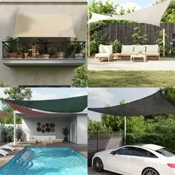 vidaXL Sun sail 160 g/m² 3 x 6 m (311185) vidaXL Sun sail 160 g/m² 3 x 6 m (311185)