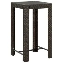 vidaXL Garden bar table 60.5 x 60.5 x 110.5 cm (45870) vidaXL Garden bar table 60.5 x 60.5 x 110.5 cm (45870)