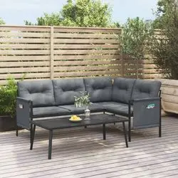 vidaXL Garden lounge set with cushion and coffee table (362813) vidaXL Garden lounge set with cushion and coffee table (362813)