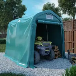 vidaXL Garage tent PVC 2.4 x 3.6 m (3056431) vidaXL Garage tent PVC 2.4 x 3.6 m (3056431)