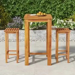 vidaXL Garden bar set 3-piece (3154386) vidaXL Garden bar set 3-piece (3154386)