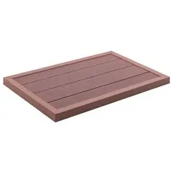 vidaXL Floor panel for solar shower WPC 101 x 63 x 5.5 cm (49065) vidaXL Floor panel for solar shower WPC 101 x 63 x 5.5 cm (49065)