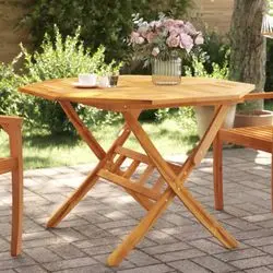 vidaXL Folding Garden Table Ø110 cm (40049111) vidaXL Folding Garden Table Ø110 cm (40049111)