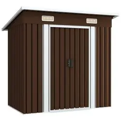 vidaXL Tool shed with sliding door 190 x 124 x 181 cm vidaXL Tool shed with sliding door 190 x 124 x 181 cm