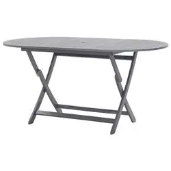 vidaXL Folding Garden Table 160 x 85 x 75 cm Solid Acacia Wood (46332) vidaXL Folding Garden Table 160 x 85 x 75 cm Solid Acacia Wood (46332)