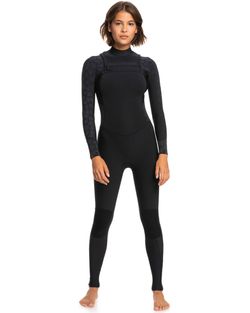 Roxy 3/2 mm Swell Series Chest-Zip Neoprene Wetsuit Women Roxy 3/2 mm Swell Series Chest-Zip Neoprene Wetsuit Women