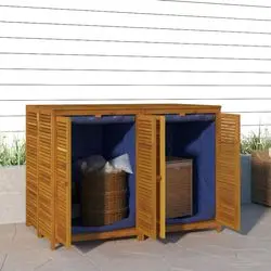 vidaXL Garden box solid acacia wood 140 x 87 x 104 cm (3155242) vidaXL Garden box solid acacia wood 140 x 87 x 104 cm (3155242)