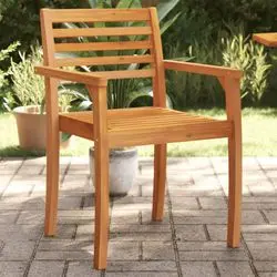 vidaXL Garden chair solid acacia wood 4 pcs (3216303) vidaXL Garden chair solid acacia wood 4 pcs (3216303)