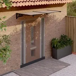 vidaXL Door canopy polycarbonate 199 x 90 cm (153699) vidaXL Door canopy polycarbonate 199 x 90 cm (153699)