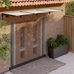 vidaXL Door canopy polycarbonate 297.5 x 90 cm (153687) vidaXL Door canopy polycarbonate 297.5 x 90 cm (153687)