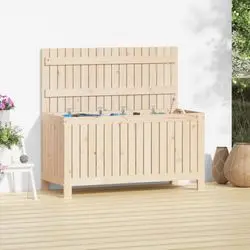 vidaXL Garden chest solid wood pine 115 x 49 x 60 cm (823836) vidaXL Garden chest solid wood pine 115 x 49 x 60 cm (823836)