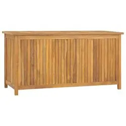 vidaXL Garden box solid wood teak 114 x 50 x 58 cm (318732) vidaXL Garden box solid wood teak 114 x 50 x 58 cm (318732)