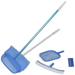 vidaXL Net Telescopic Pole Pool Cleaning Set (90505) vidaXL Net Telescopic Pole Pool Cleaning Set (90505)