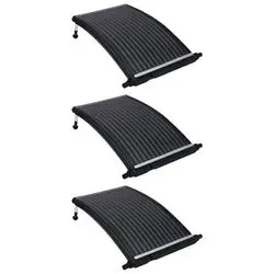 vidaXL Curved Solar Heating Panel 3 pcs. 110 x 65 cm (3095463) vidaXL Curved Solar Heating Panel 3 pcs. 110 x 65 cm (3095463)