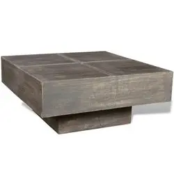 vidaXL Square Coffee Table Solid Mango Wood (241133) vidaXL Square Coffee Table Solid Mango Wood (241133)