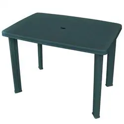 vidaXL Garden table plastic 101 x 68 x 72 cm (43593) vidaXL Garden table plastic 101 x 68 x 72 cm (43593)