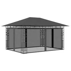 vidaXL Pavilion with Mosquito Net 4 x 3 x 2.73 m 180 g/m² (47973) vidaXL Pavilion with Mosquito Net 4 x 3 x 2.73 m 180 g/m² (47973)