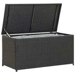 vidaXL Garden Box Poly Rattan 100 x 50 x 50 cm (46471) vidaXL Garden Box Poly Rattan 100 x 50 x 50 cm (46471)