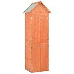 vidaXL Garden Tool Shed Wood 71 x 60 x 213 cm (170649) vidaXL Garden Tool Shed Wood 71 x 60 x 213 cm (170649)