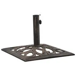 vidaXL Cast iron parasol base 12 kg 49 cm (47868) vidaXL Cast iron parasol base 12 kg 49 cm (47868)