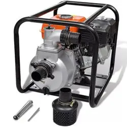 vidaXL Petrol water pump 50 mm hose connection 4800 W (140934) vidaXL Petrol water pump 50 mm hose connection 4800 W (140934)